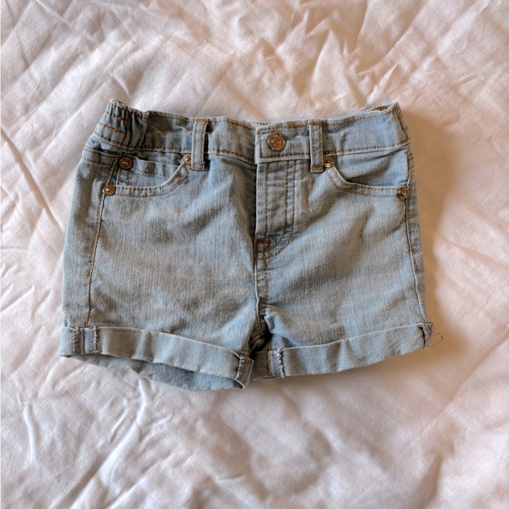 7 for all Mankind Baby Denim Shorts